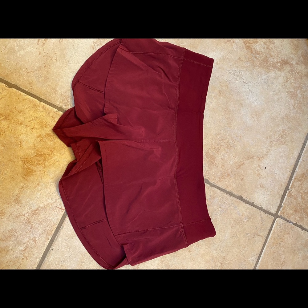 EUC Lululemon Speed Up Short